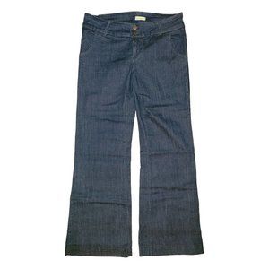 Pipers Closet 90s Dark Wash Wide Leg Jeans size 13 Tall